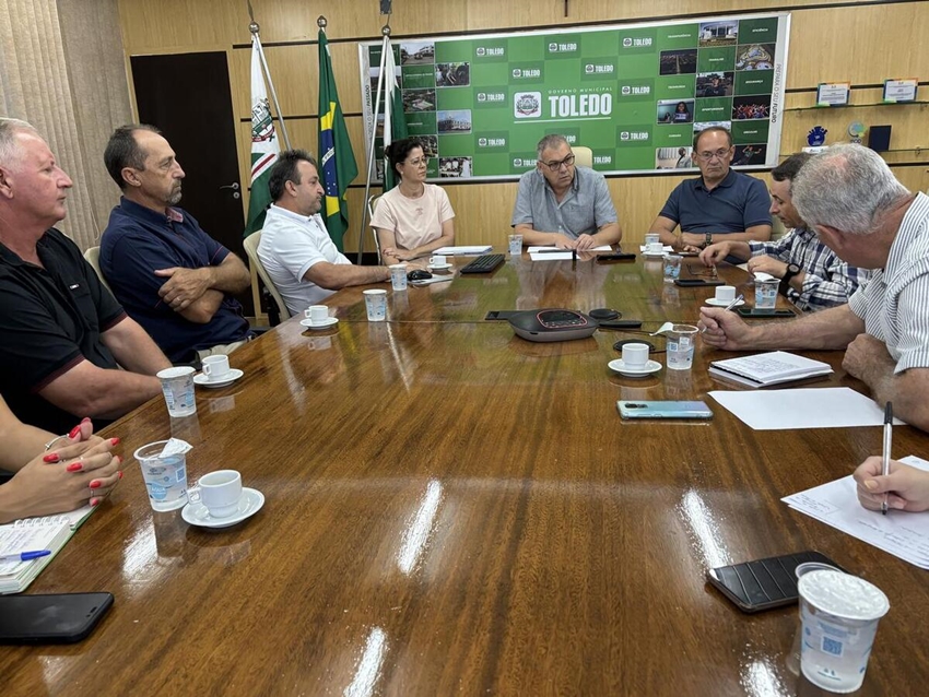 Reunião com o prefeito de Toledo aborda projeto de produção de energia sustentável