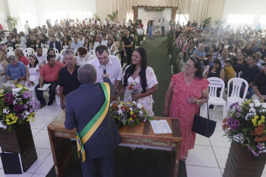 Toledo abre inscrições gratuitas para casamento coletivo 2025